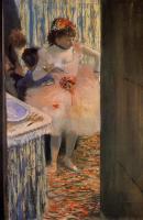 Degas, Edgar - Dancer in Her Dressing Room